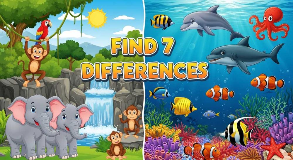 Find Seven Differences