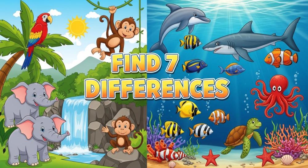 Find Seven Differences